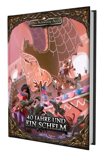Cover von DSA1-5 – 40 Jahre und ein Schelm (Abenteueranthologie)