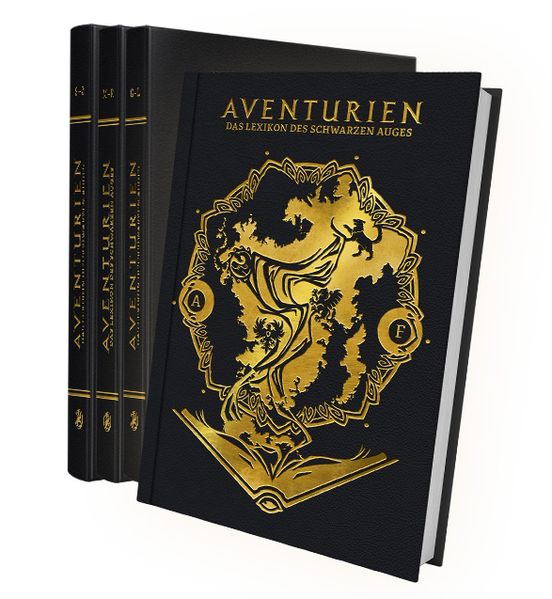 Cover von DSA – Das Lexikon des Schwarzen Auges im Schuber