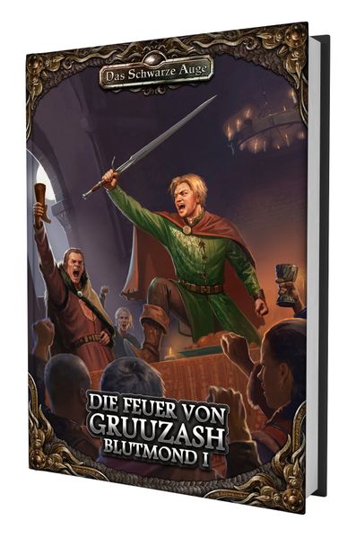 Cover von DSA5 – Die Feuer von Gruuzash – Blutmond 1