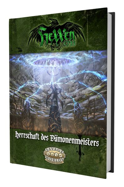 Cover von HeXXen 1733 für Savage Worlds Herrschaft des Dämonenmeisters