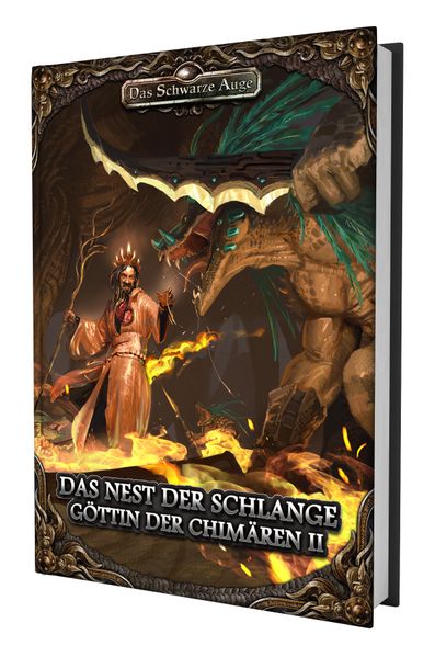 Cover von DSA5 – Das Nest der Schlange – Göttin der Chimären II
