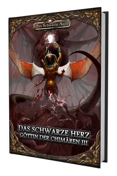 Cover von DSA5 – Das Schwarze Herz – Göttin der Chimären III