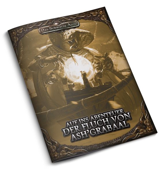 Cover von DSA5 – Auf ins Abenteuer – Der Fluch von Ash’Grabaal