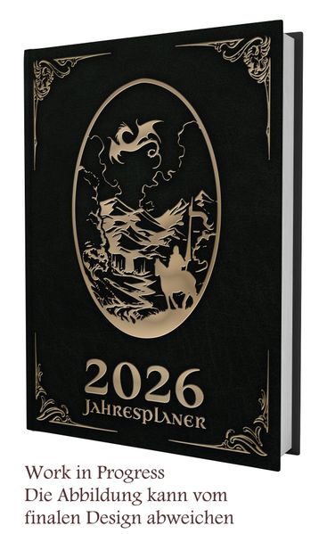 Cover von DSA – Jahresplaner 2026 – 1046-1047 BF