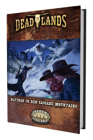 Cover von Deadlands: The Weird West – Blutbad in den Cascade Mountains