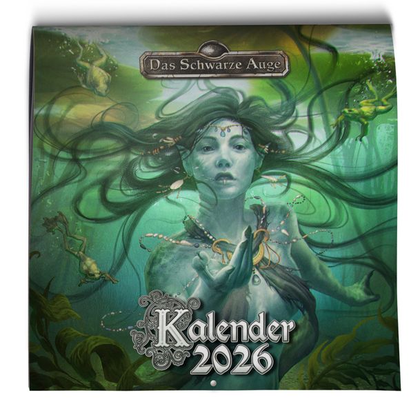 Cover von DSA – Das Schwarze Auge Wandkalender 2026
