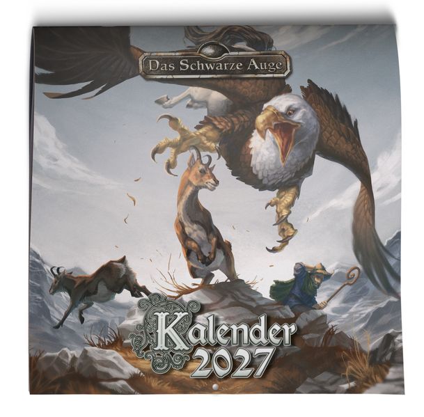 Cover von Das Schwarze Auge – Wandkalender 2027