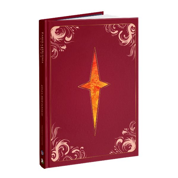 Cover von Fabula Ultima – Atlas: High Fantasy – Deluxe Edition