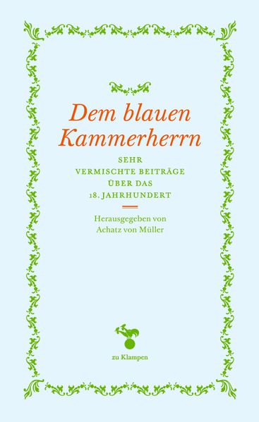 Cover von Dem blauen Kammerherrn