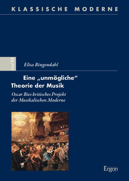 Cover von Eine „unmögliche“ Theorie der Musik