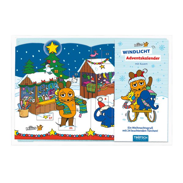 Cover von Trötsch Die Maus Windlicht Adventskalender
