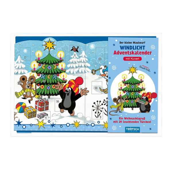 Cover von Trötsch Der kleine Maulwurf Windlicht Adventskalender
