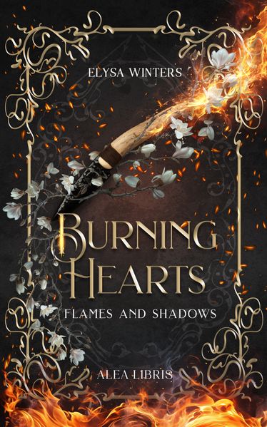 Cover von Burning Hearts | Farbschnitt in der 1. Auflage