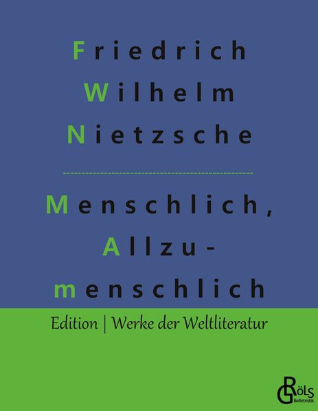 Cover von Menschliches, Allzumenschliches