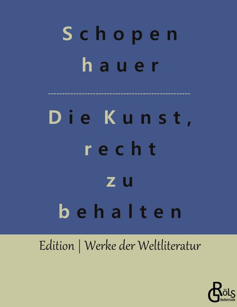Cover von Die Kunst, recht zu behalten