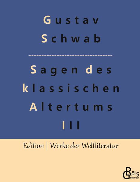 Cover von Sagen des klassischen Altertums – Teil 3