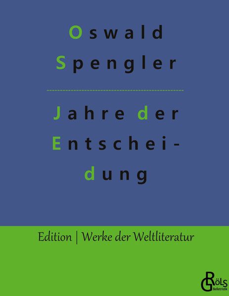 Cover von Jahre der Entscheidung