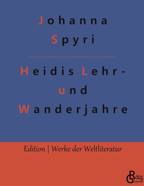 Cover von Heidis Lehr- und Wanderjahre