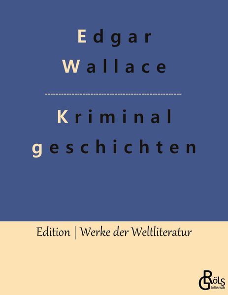 Cover von Kriminalgeschichten