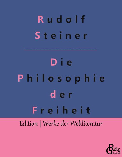 Cover von Die Philosophie der Freiheit