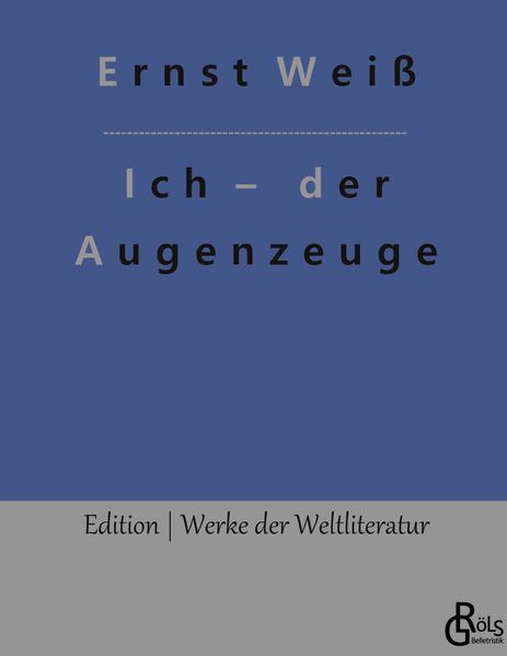 Cover von Ich – der Augenzeuge