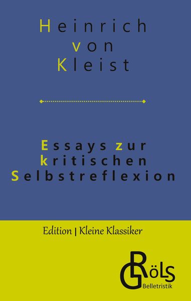 Cover von Essays zur Selbstreflexion