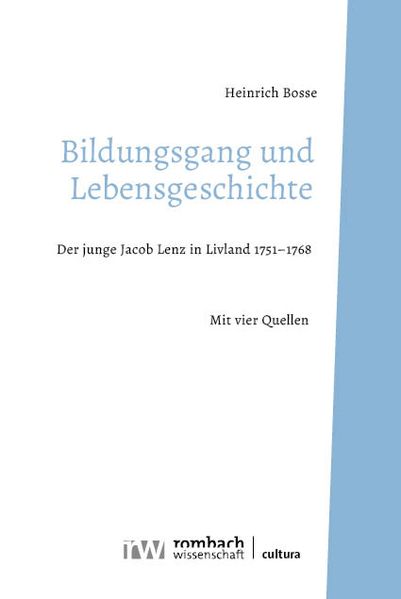 Cover von Bildungsgang und Lebensgeschichte