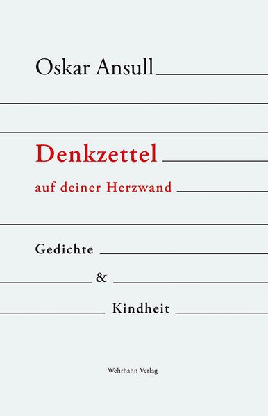 Cover von Denkzettel auf deiner Herzwand