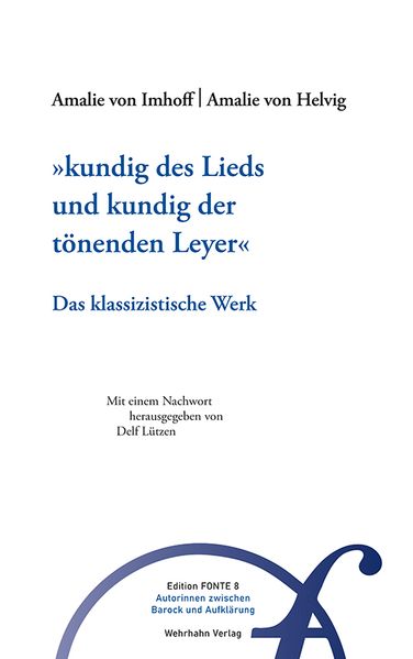 Cover von »kundig des Lieds und kundig der tönenden Leyer«