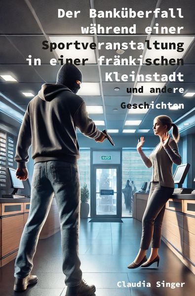 Cover von Der Banküberfall während einer Sportveranstaltung in einer fränkischen Kleinstadt und andere Geschichten