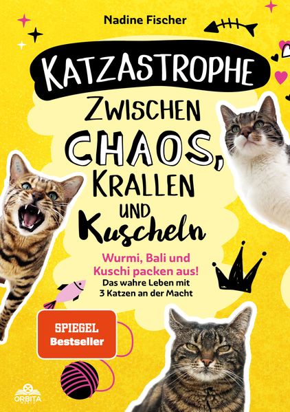 Cover von Katzastrophe – zwischen Chaos, Krallen und Kuscheln