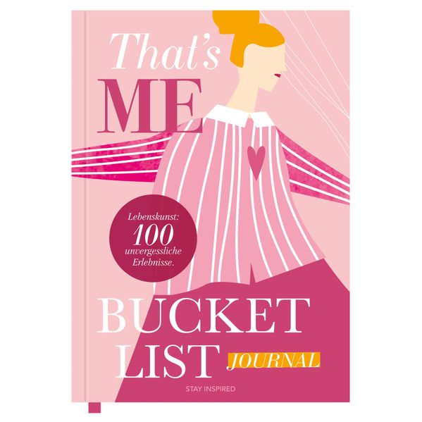 Cover von That’s Me Bucket List | Das ultimative Bucket List Buch für ein erfülltes Leben | Das Ausfüllbuch für 100 unvergessliche Erlebnisse und Momente | 100 Dinge, die man im Leben getan haben muss