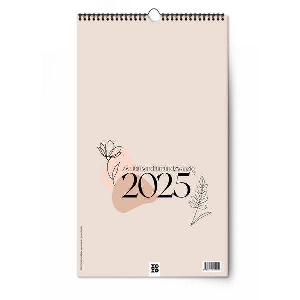 Cover von Boho Style Lineart Wandkalender 2025
