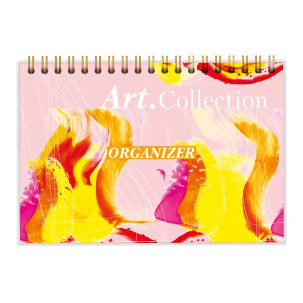 Cover von Tischkalender 2024/2025 Der ideale Tisch-Organizer ohne Datum mit stabilem Hardcover und Spiralbindung aus der Art.Collection von Stay Inspired