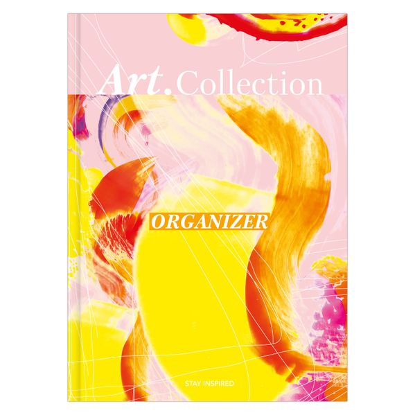 Cover von Terminplaner 2024/2025: Der ideale Terminkalender ohne Datum mit stabilem Hardcover. Organizer, Buchplaner aus der Art.Collection von Stay Inspired
