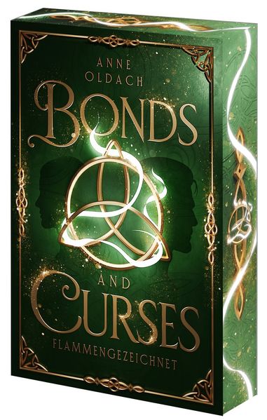 Cover von Bonds and Curses- Flammengezeichnet