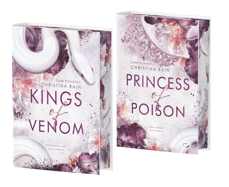 Cover von Kings of Venom | Beide Bände im Bundle als limitierte Hardcover-Specialediton mit Farbschnitt (Dark Romance)