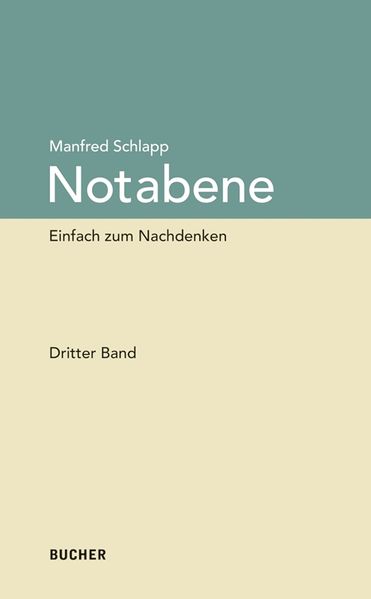 Cover von Notabene