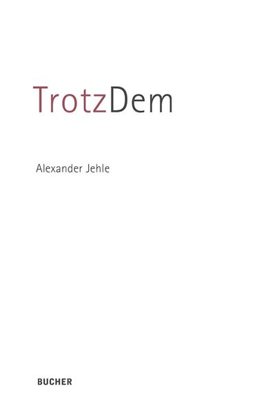 Cover von TrotzDem