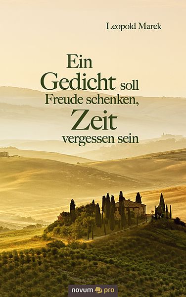 Cover von Ein Gedicht soll Freude schenken, Zeit vergessen sein