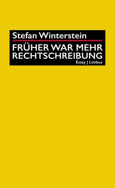 Cover von Früher war mehr Rechtschreibung