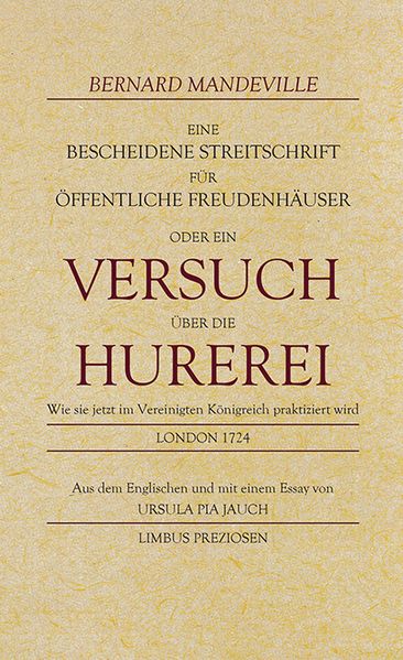 Cover von Eine bescheidene Streitschrift für öffentliche Freudenhäuser