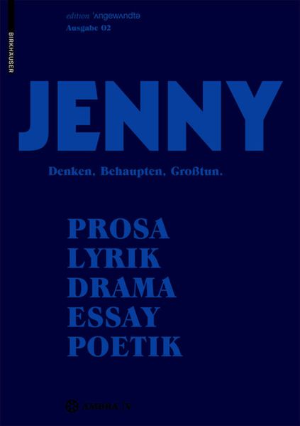 Cover von JENNY. Ausgabe 02