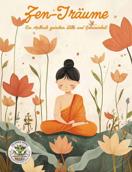 Cover von Zen-Träume – Ein Malbuch zwischen Stille und Gelassenheit
