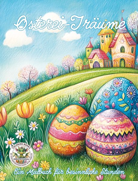 Cover von Osterei-Träume – Ein Malbuch für besinnliche Stunden