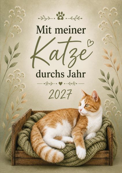 Cover von Mit meiner Katze durchs Jahr 2027