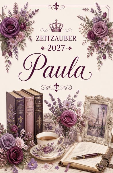 Cover von Paula Kalender 2027 – Zeitzauber