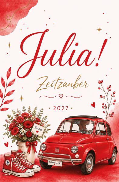 Cover von Julia Kalender 2027 – Zeitzauber