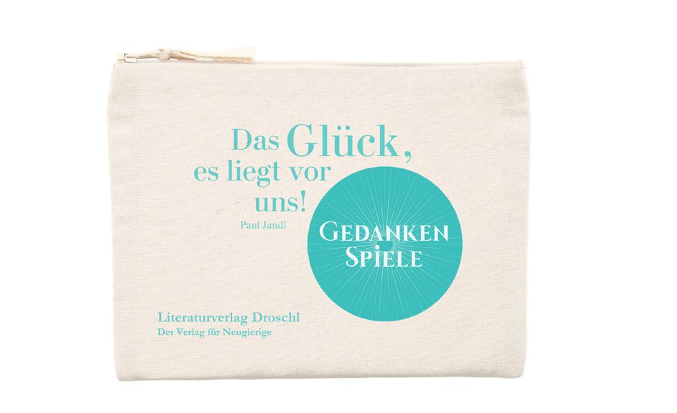 Cover von Droschl Bag „Das Glück, es liegt vor uns!“