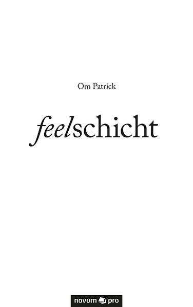 Cover von feelschicht